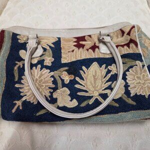 Marco Avane floral tapestry bag